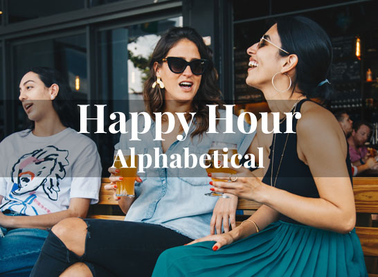 Happy Hour (Alphabetical)